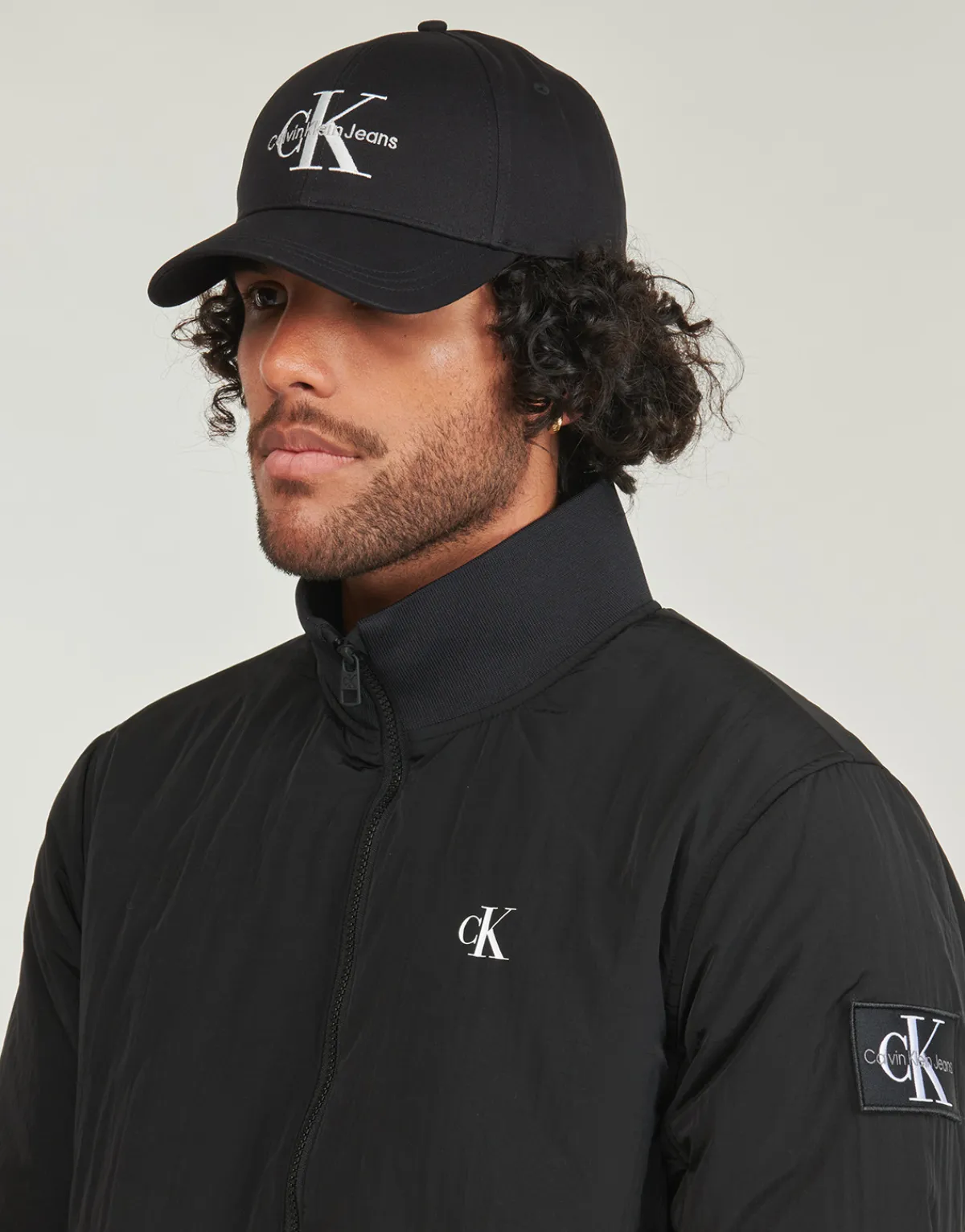 Calvin Klein Jeans - PADDED HARRINGTON Noir New