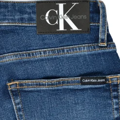 Discount Calvin Klein Jeans - REGULAR SHORT ESS BLUE Bleu