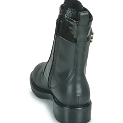 Calvin Klein Jeans - RUBBER SOLE COMBAT BOOT W/HW Noir Outlet