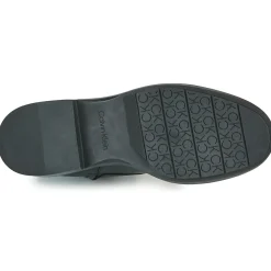 Calvin Klein Jeans - RUBBER SOLE COMBAT BOOT W/HW Noir Outlet