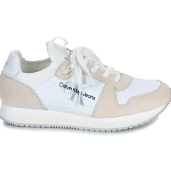 Hot Calvin Klein Jeans - RUNNER SOCK LACEUP NY-LTH W Blanc