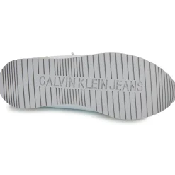 Hot Calvin Klein Jeans - RUNNER SOCK LACEUP NY-LTH W Blanc