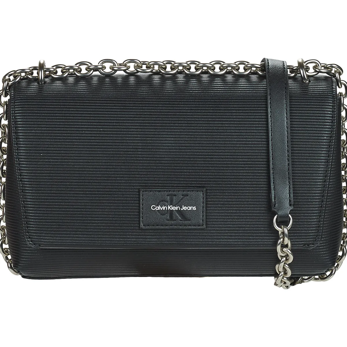 Calvin Klein Jeans - SCULPTED EW FLAP CONV25 CHAIN Noir Online