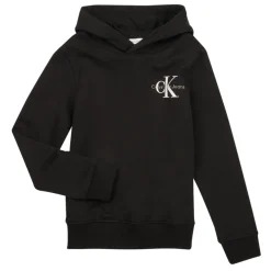 Calvin Klein Jeans - SMALL MONOGRAM HOODIE Noir Sale