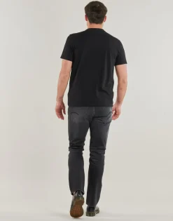 Calvin Klein Jeans - SS HERO MONOGRAM TEE30S EU OPT Noir Discount