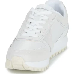 Calvin Klein Jeans - TOOTHY RUNNER IRREGULARLINES Blanc
