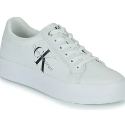 Calvin Klein Jeans - VULC FLATFORM LACEUP Blanc Online
