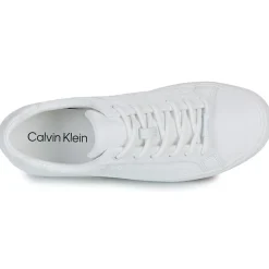 New Calvin Klein Jeans - VULC LACE UP MONO PU Blanc
