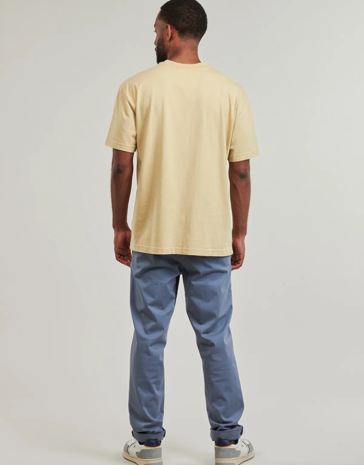 Sale Calvin Klein Jeans - WASHED MONOLOGO TEE Beige