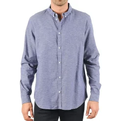Cheap Monday - DAMON BD SHIRT Bleu Online