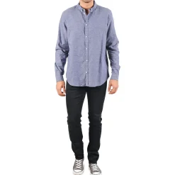 Cheap Monday - DAMON BD SHIRT Bleu Online