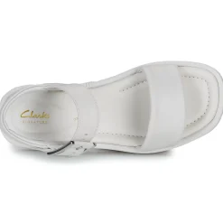 Clarks - ALDA STRAP Blanc Sale