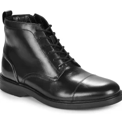 Clarks - Aldwin Cap Noir Outlet