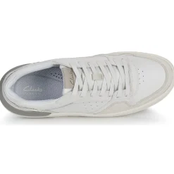 Online Clarks - COURTLITE 2 LO Blanc