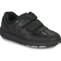 Clarks - REX STRIDE K Noir Discount