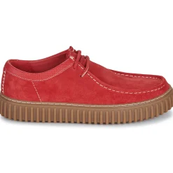 Clarks - TORHILL LO Rouge Outlet