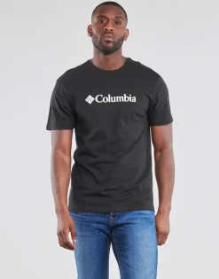 Clearance Columbia - CSC BASIC LOGO SHORT SLEEVE SHIRT Noir