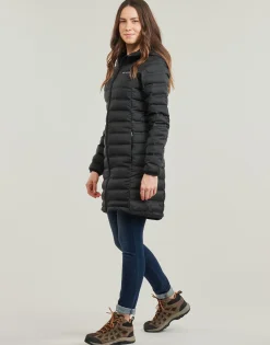 Columbia - Lake 22 II Down Long Hooded Jacket Noir Outlet