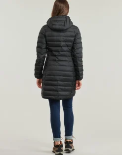 Columbia - Lake 22 II Down Long Hooded Jacket Noir Outlet