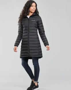 Columbia - LAKE DOWN LONG HOODED JACKET Noir Clearance