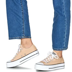 Converse - CHUCK TAYLOR ALL STAR LIFT PLATFORM Beige Outlet