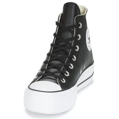 Online Converse - CHUCK TAYLOR ALL STAR LIFT CLEAN LEATHER HI Noir