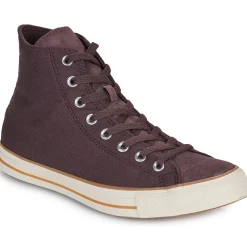 Online Converse - CHUCK TAYLOR ALL STAR CANVAS & LEATHER Marron