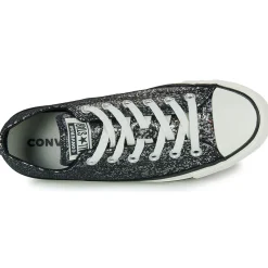 Discount Converse - CHUCK TAYLOR ALL STAR GLITTER Noir