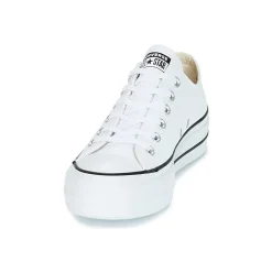 Converse - CHUCK TAYLOR ALL STAR LIFT CLEAN LEATHER OX Blanc Best