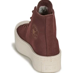 Discount Converse - CHUCK TAYLOR ALL STAR MODERN LIFT WINTER Bordeaux