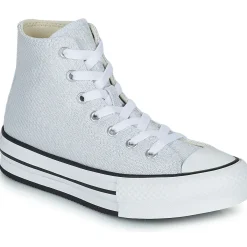 Online Converse - CHUCK TAYLOR ALL STAR EVA LIFT UNDERSEA GLITTER HI Gris