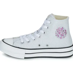 Online Converse - CHUCK TAYLOR ALL STAR EVA LIFT UNDERSEA GLITTER HI Gris