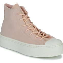 Discount Converse - CHUCK TAYLOR ALL STAR MODERN LIFT PLATFORM MONO SUEDE Rose