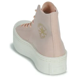 Discount Converse - CHUCK TAYLOR ALL STAR MODERN LIFT PLATFORM MONO SUEDE Rose
