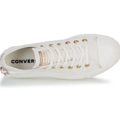 Converse - CHUCK TAYLOR ALL STAR LIFT PLATFORM BUCKLE Blanc Clearance