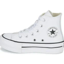 Converse - Chuck Taylor All Star Eva Lift Leather Foundation Hi Blanc Sale
