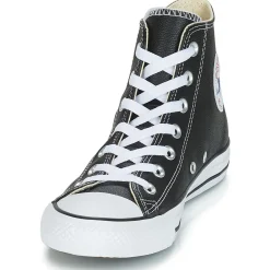 Converse - CHUCK TAYLOR ALL STAR LEATHER HI Noir Outlet