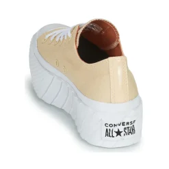 Clearance Converse - CHUCK TAYLOR ALL STAR LIFT 2X HYBRID SHINE OX Jaune