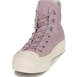 Converse - CHUCK TAYLOR ALL STAR LIFT PLATFORM SUMMER UTILITY-LUCID LILAC/V