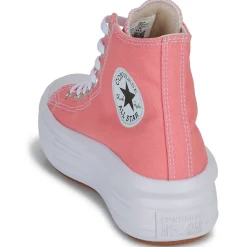 Sale Converse - CHUCK TAYLOR ALL STAR MOVE PLATFORM SEASONAL COLOR Rose