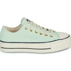 Converse - CHUCK TAYLOR ALL STAR LIFT PLATFORM SUEDE Vert Discount