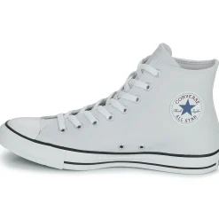 Converse - CHUCK TAYLOR ALL STAR FAUX LEATHER Gris Outlet