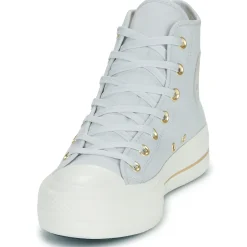 Discount Converse - CHUCK TAYLOR ALL STAR LIFT PLATFORM TAILORED LINES Bleu