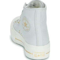 Discount Converse - CHUCK TAYLOR ALL STAR LIFT PLATFORM TAILORED LINES Bleu