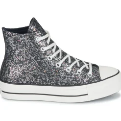 Hot Converse - CHUCK TAYLOR ALL STAR LIFT PLATFORM GLITTER Noir