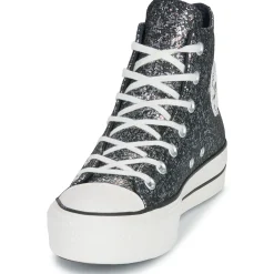 Hot Converse - CHUCK TAYLOR ALL STAR LIFT PLATFORM GLITTER Noir