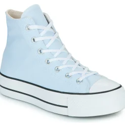 Clearance Converse - CHUCK TAYLOR ALL STAR LIFT PLATFORM Bleu