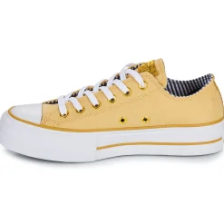 Discount Converse - CHUCK TAYLOR ALL STAR LIFT Jaune