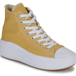 Sale Converse - CHUCK TAYLOR ALL STAR MOVE PLATFORM SEASONAL COLOR Moutarde
