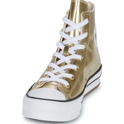 Converse - CHUCK TAYLOR ALL STAR EVA LIFT PLATFORM METALLIC Doré